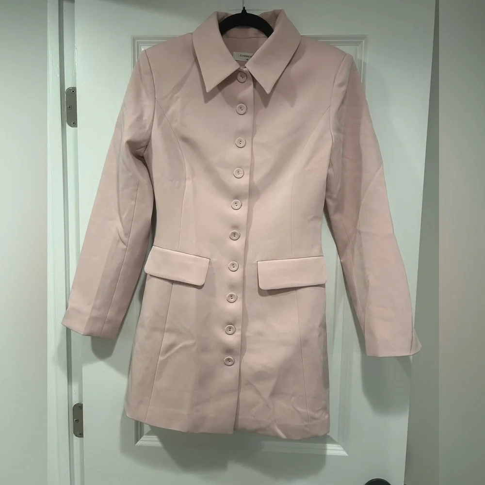 NWT Commense Soft Pink Blazer Dress - Picture 2 of 6